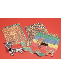 Animal Skins Craft Paper - Pack of 40