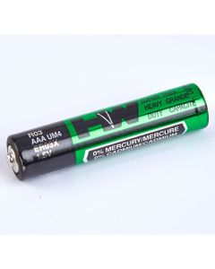 Zinc Chloride Batteries - AAA - 1.5V. Pack of 4