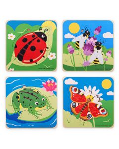 Bigjigs Toys Lifecycle Layer Puzzles