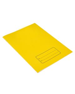 A4 Handwriting Book 32 Page 6/21mm Ruled - Yellow - Pack of 100