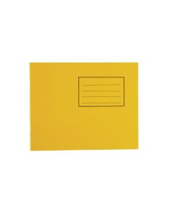 Exercise Book 5.25 x 6.5 - 24 Pages - Plain - Yellow - Pack of 100