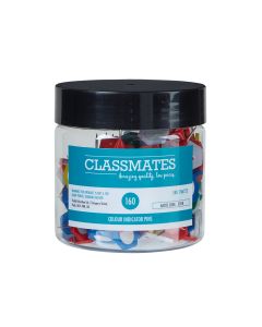 Classmates Indicator Pins Assorted - Pack of 160