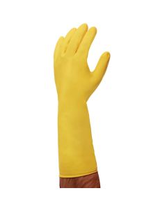 Large Yellow Extra Long General Purpose Gloves - Pair