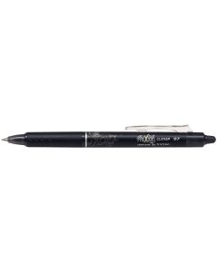 Pilot Frixion Clicker Rollerball Pen - Black - Pack of 12