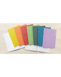 Exercise Book A4 - 64 Pages - 10mm Square - Purple - Pack of 50