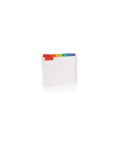 A-Z Guide Cards 152 x 102mm White