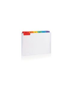 A-Z Guide Cards 203 x 127mm White