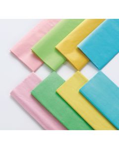 Coloured Tissue Paper Folds 762 x 508mm - Light Blue - Pack of 48