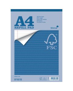 Silvine A4 FSC Refill Pad - Pack of 5