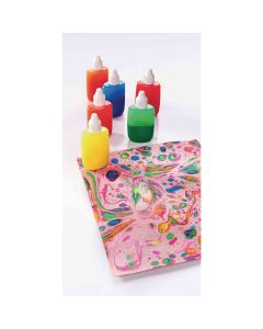 Classmates Marbling Ink - 25ml - Fluorescent Colours - Pack of 6