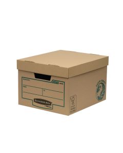 Budget Box - Brown/Green - Pack of 10
