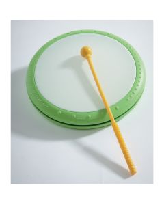 Hand Drum and Beater - Plastic