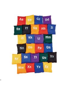 Alphabet Beanbags - A-Z - Assorted - Pack of 26