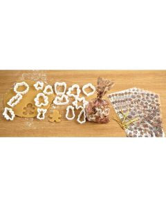 Christmas Cello Bags - Pack of 36