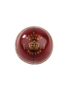 Readers Gold Cricket Ball - 4.75oz - Junior - Red/Gold - Pack of 6
