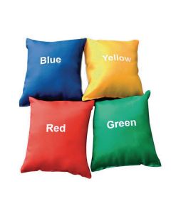 Colour Beanbags - Assorted - Pack of 4