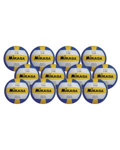 Mikasa MGV Volleyball - 180g - Yellow/White/Blue - Pack of 12