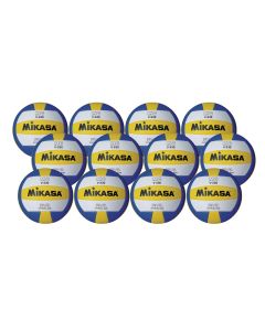 Mikasa MGV Volleyball - 230g - Yellow/White/Blue - Pack of 12