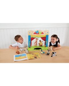 Carry Case Finger Puppet Theatre - Pack of 20
