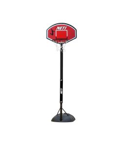 Net1 Xplode Youth Portable Basketball System - Black/Red