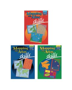 Mapping and Atlas Skills - Pack of 3