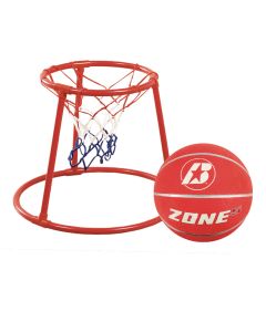 Floor Basketball Set - Size 5 - Red
