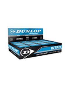Dunlop Intro Squash Ball - Black - Pack of 12