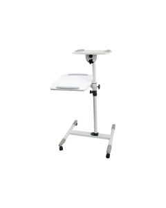 Proper Projector Trolley White for Laptops and Projectors 700-1100mm 10Kgs
