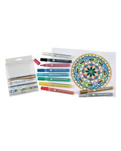 Daler-Rowney Simply Acrylic Paint Markers - Assorted - Pack of 8