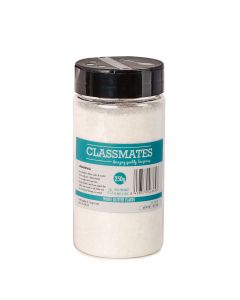 Classmates Glitter 250g - White