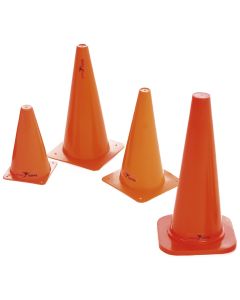 Precision Traffic Cones - Orange - Pack of 4