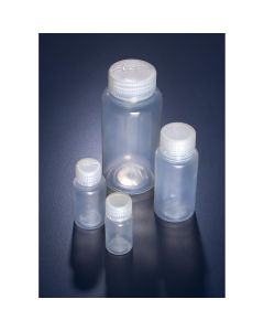 Azlon Translucent Polypropylene Bottles With Screw Cap - 82mm - 60ml - Pack of 30