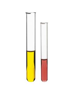 Lab Glass Test Tubes With Rim - 24mm x 150mm - Pack of 100