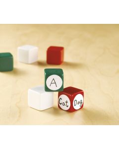 16mm Blank Dice and Labels