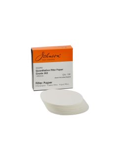 Johnson Ashless Filter Papers - 90mm Diameter - Pack of 100