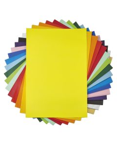 EduCraft Poster Paper Sheets - A3 - Yellow - Pack of 100
