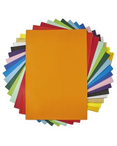 EduCraft Poster Paper Sheets - A3 - Orange - Pack of 100