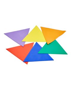 Throw Down Spots Triangles Squares - Pack of 18