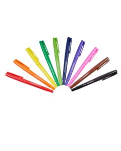 Classmates Fine Tipped Fineliner Pen Assorted - Pack of 10