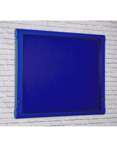 Weathershield Outdoor Showcase - 1031 x 1005mm - Blue/Blue