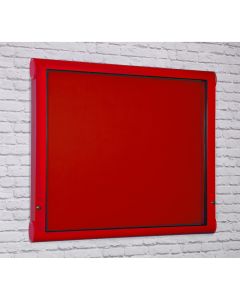 Weathershield Outdoor Showcase - 1031 x 1005mm - Red/Red