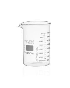 Philip Harris Beaker Squat Form With Spout 400ml - Pack of 6