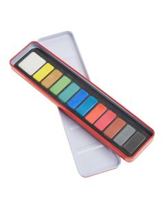 Classmates 12 Colour Watercolour Pan Set