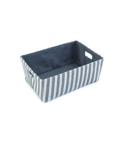 Stripe Fabric Paper Storage Box