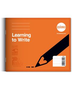 Learn to Write Book 32 Pages - Orange - Pack of 25