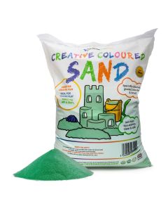 Coloured Sand - 15kg Bag - Green