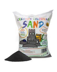 Coloured Sand - 15kg Bag - Buffalo Grey