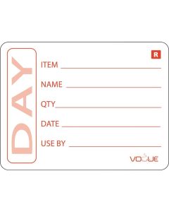 Removable Item/Date/Use By Labels - 5cm