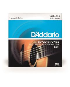 D'Addario 80 -20 Bronze String Set - Light