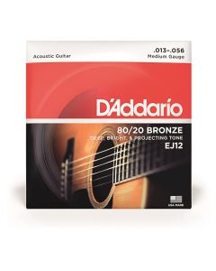 D'Addario 80 -20 Bronze String Set - Medium